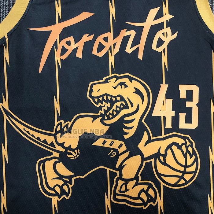 Maglia
 Pascal Siakam NO 43 Toronto Raptors Citta
 2021-22 Nero
